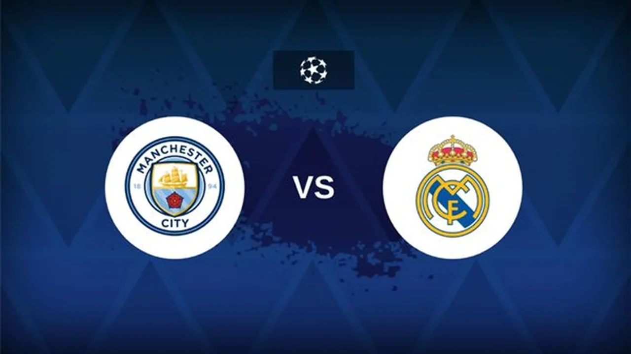 موعد مواجهة مانشستر سيتي وريال مدريد المرتقبة في دوري أبطال أوروبا اليوم